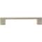 Jeffrey Alexander of the 128 mm Center-to-Center Satin Nickel Square Sutton Cabinet Bar Pull 20PK 635-128SN-20 - alternate 2